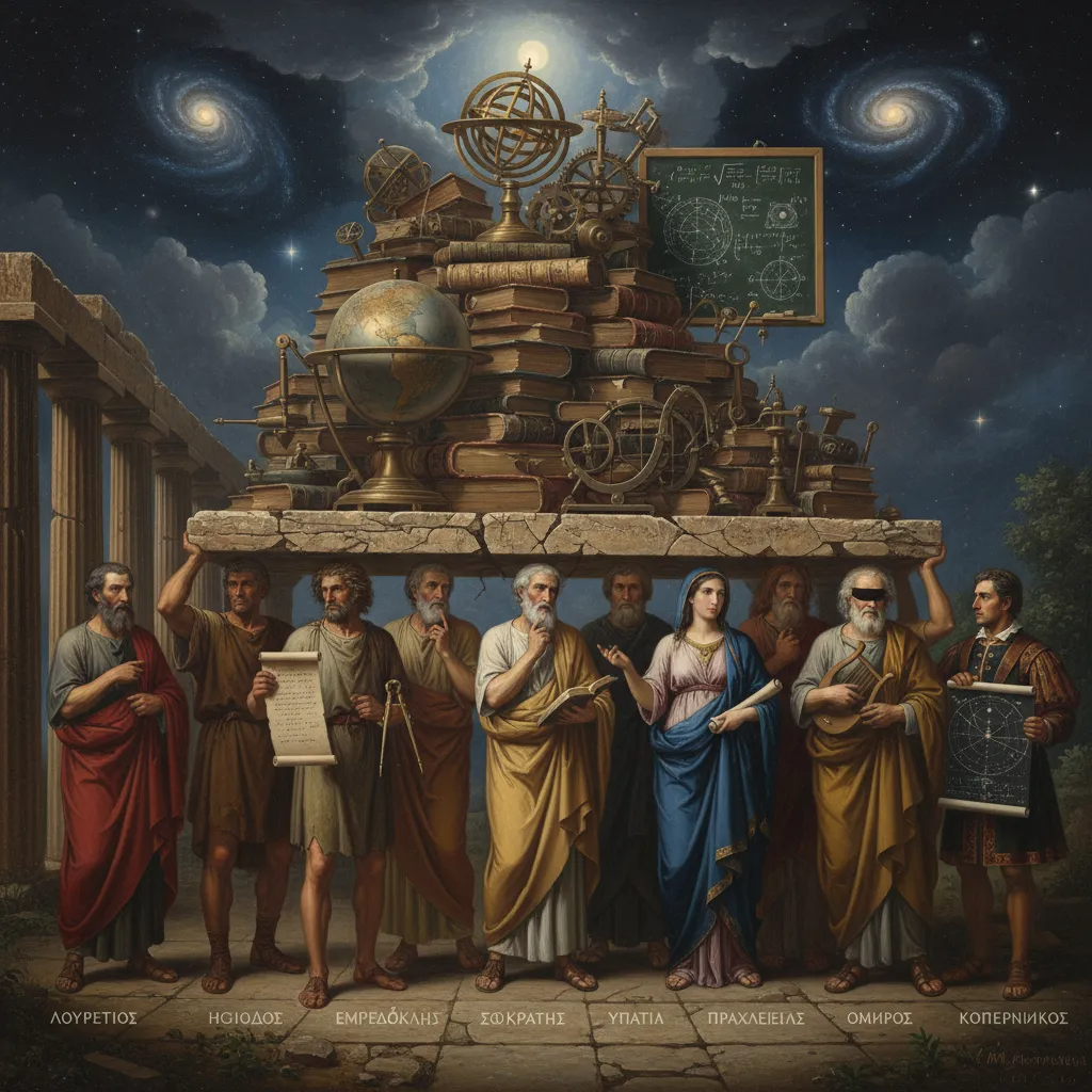 ЯЗЫЧНИК ПИФАГОР, СОКРАТ, ПЛАТОН, АРИСТОТЕЛЬ, ГЕРАКЛИТ, ПРАКСИТЕЛЬ , ГОМЕР, ЛУКРЕЦИЙ, КОПЕРНИК, ИПАТИЯ...