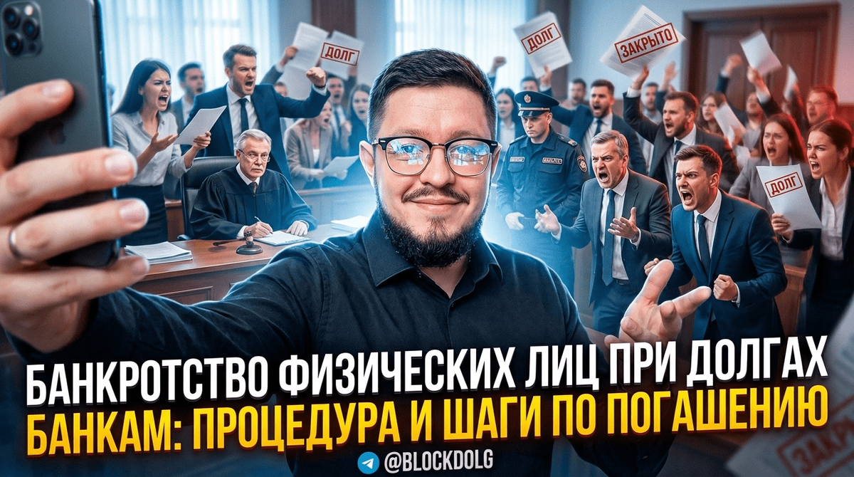    Процедура и шаги по банкротству физических лиц Максим