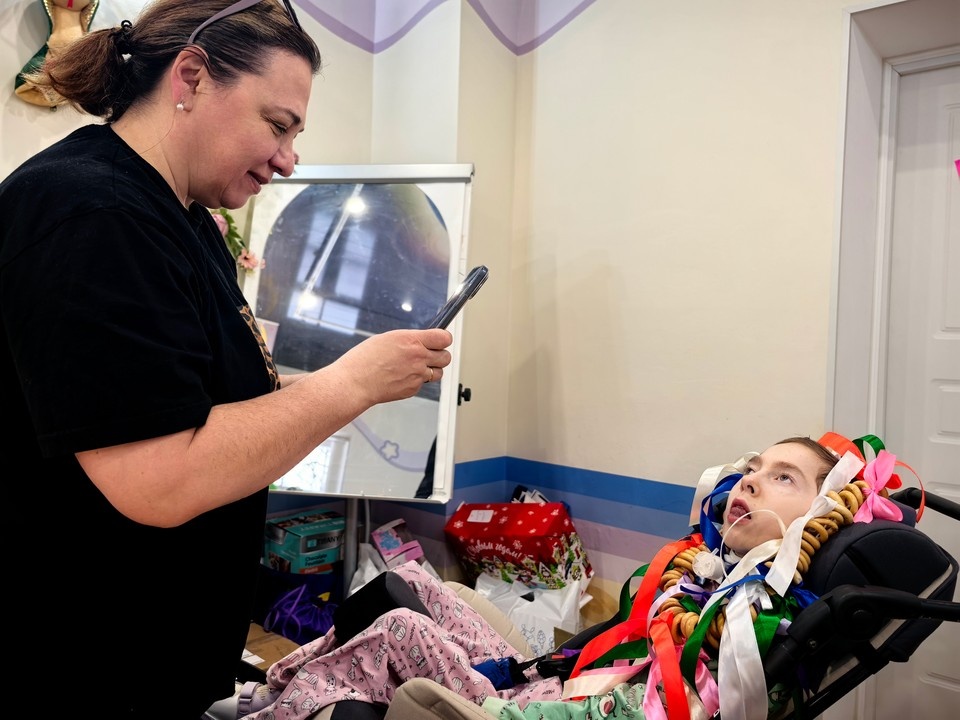    Валерия и ее дочка Маша. Юлия АНДРИЕНКО