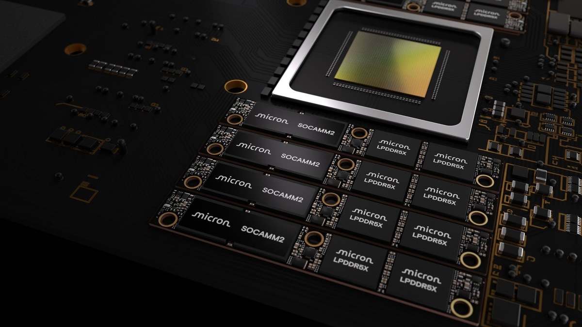    Micron показала SOCAMM2 на 256 ГБ: до 2 ТБ LPDDR5x в сервере