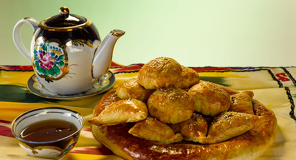 Быстрая слоеная самса и сюрприз внутри