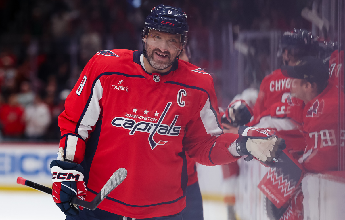    Нападающий "Вашингтона" Александр Овечкин  Scott Taetsch/Getty Images