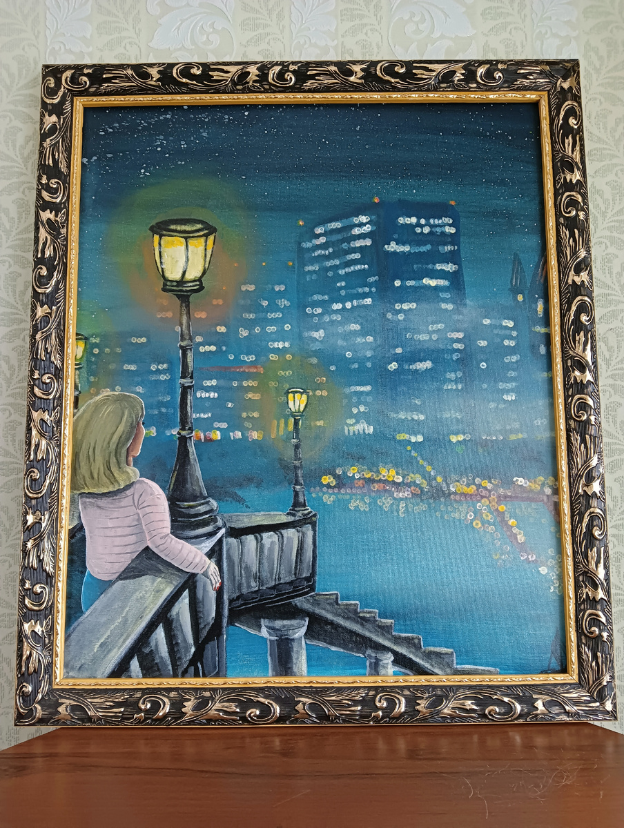 Светлана и ночной город 💙