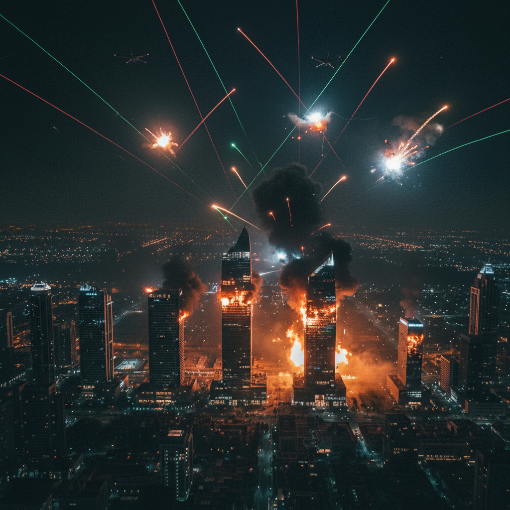 Иран наносит ответные удары