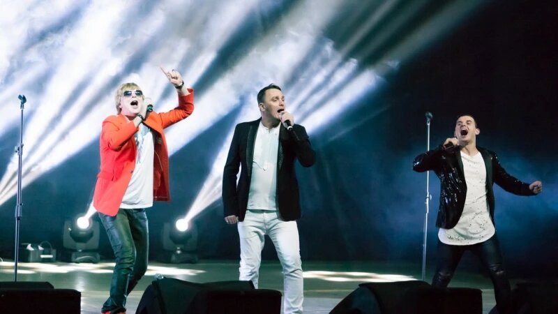     Концерт группы "Иванушки International" в Барнауле. 17 ноября 2016 года. Олег Богданов