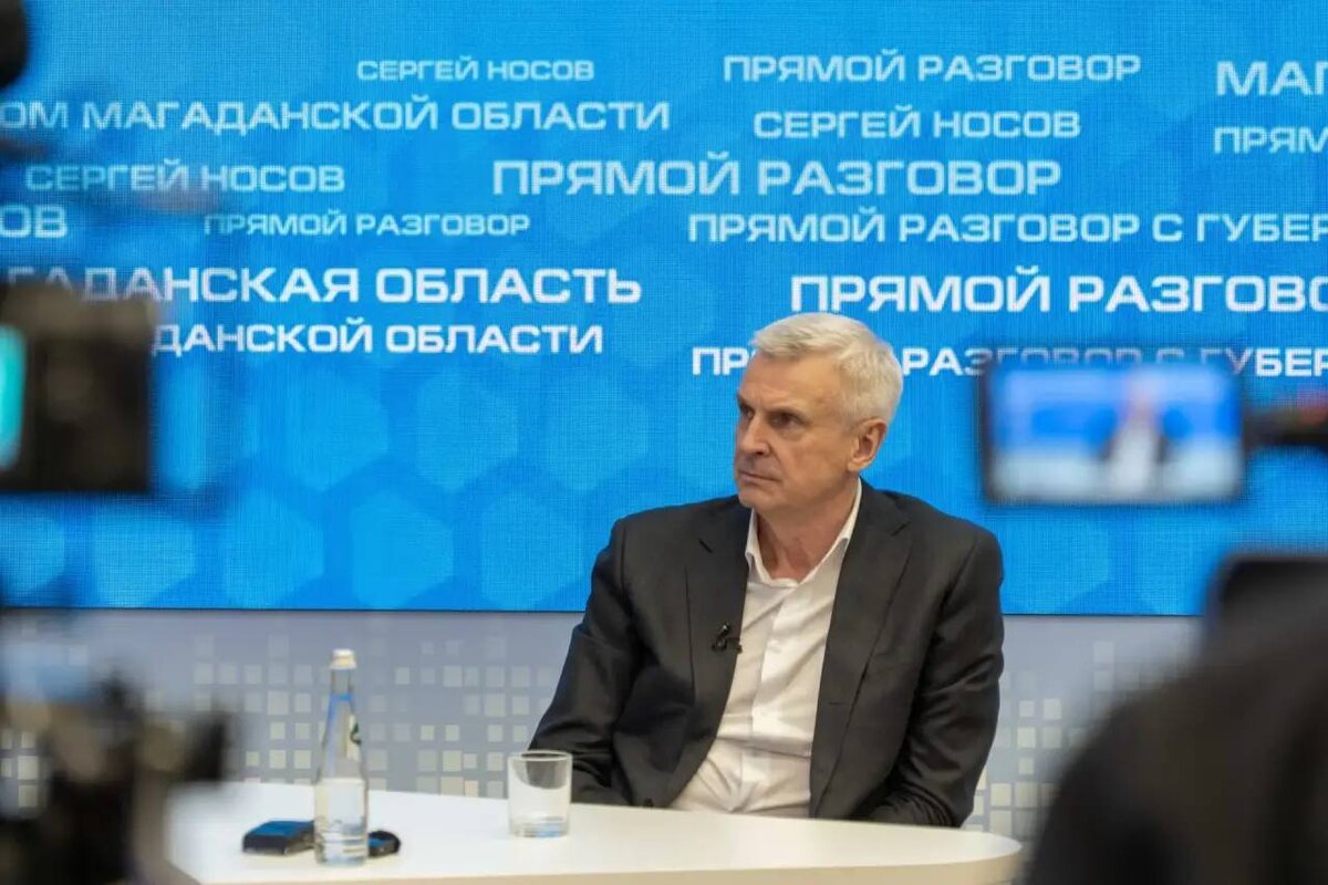 Губернатор Сергей Носов / Фото: телеграм-канал правительства Магаданской области