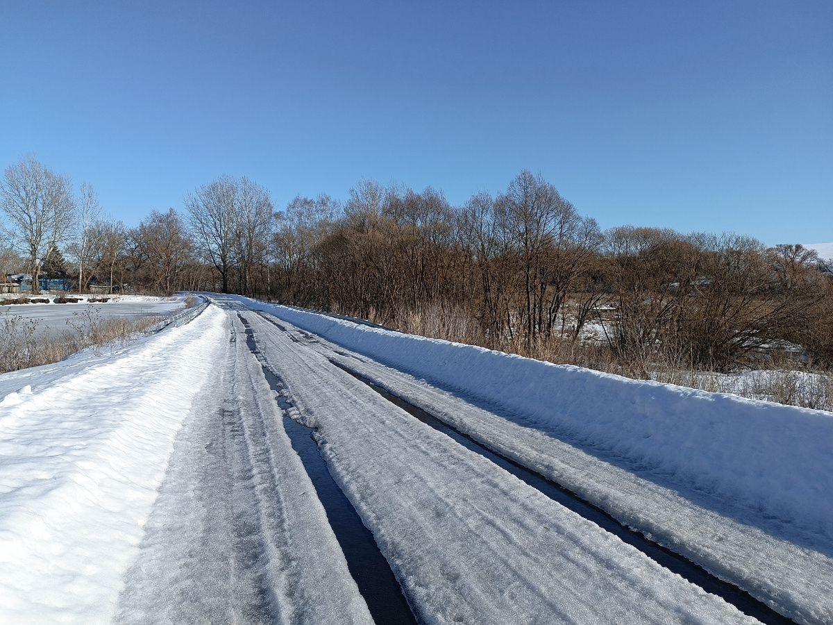 Деревенская дорога. 11 марта