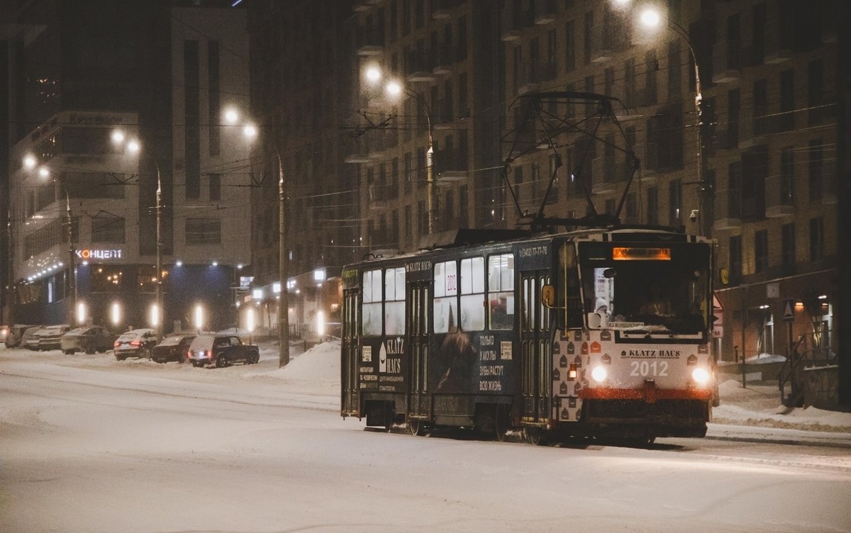    В Ижевске 10 марта остановили движение трамваев от магазина «Океан» до Сквера металлургов