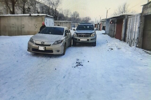    ДТП на Шевчука. Фото: ГИБДД Хабаровска