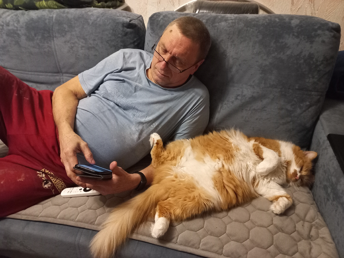 Степан с хозяином