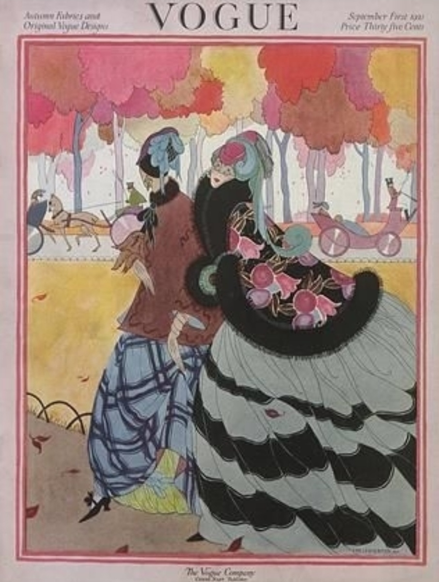 Обложки журнала Вог.