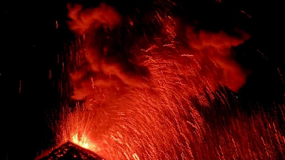 Один из самых активных вулканов планеты