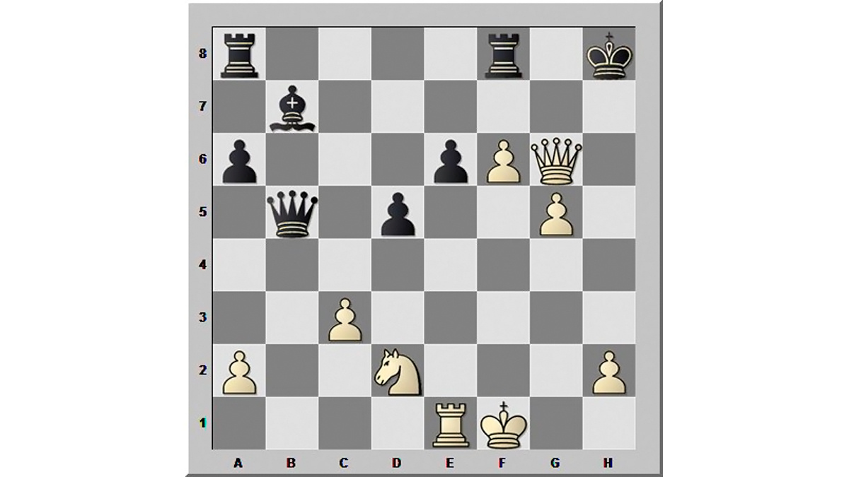 Белые начинают и выигрывают