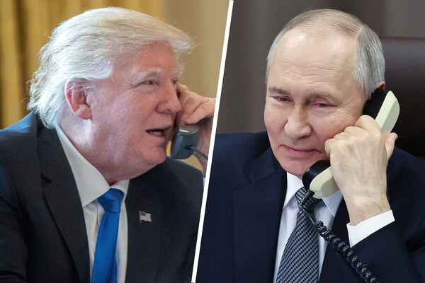 Президент США Дональд Трамп и президент России Владимир Путин / Andrew Harnik/AP/Александр Казаков/РИА Новости   📷