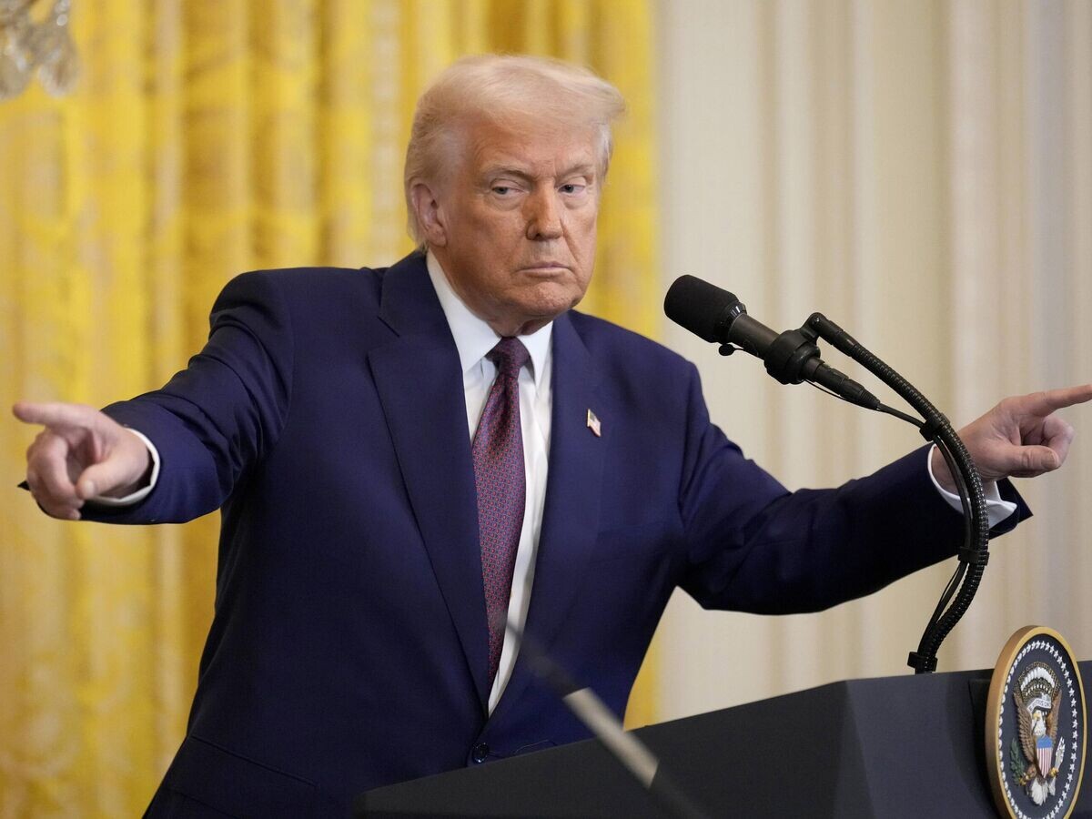    Президент США Дональд Трамп© AP Photo / Ben Curtis