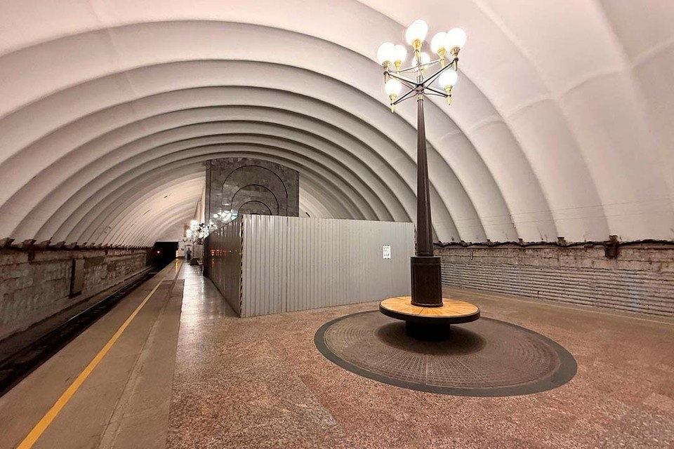    На объекте начали укреплять одну из стен. Фото: t.me/podzemnik_spb