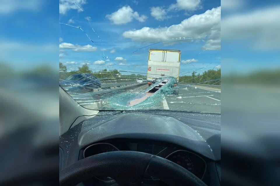 Железная пластика попала в руку, а затем в лицо
Фото: Предоставлено "Комсомолке".