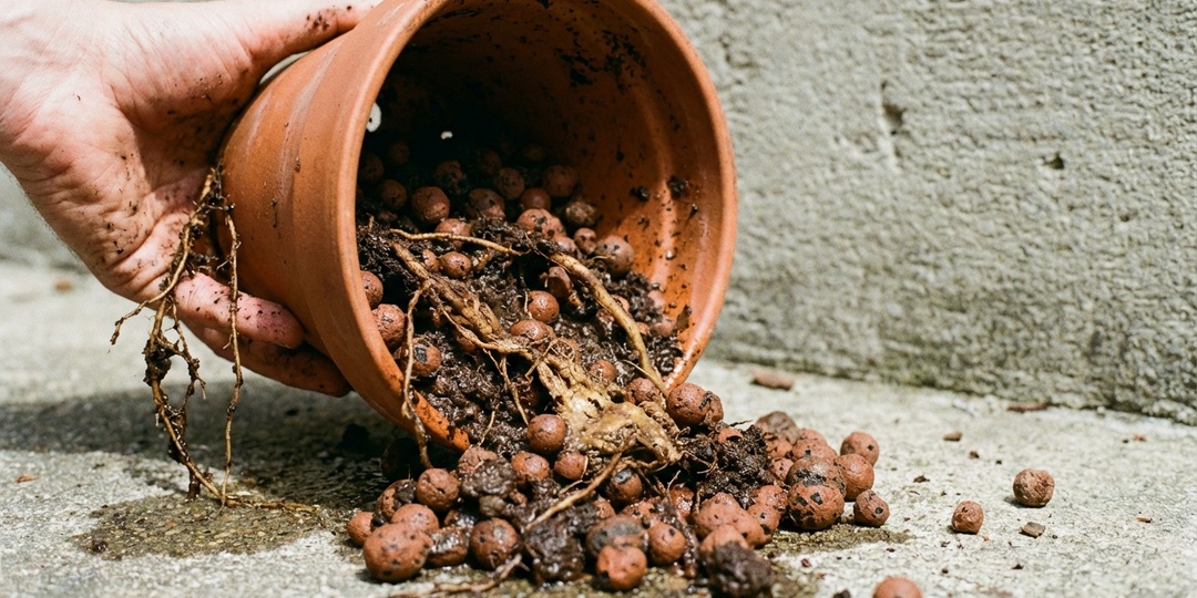 Я больше не сыплю керамзит на дно горшка (и вам не советую).