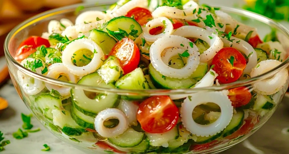 Не верила, что из кальмаров можно приготовить такие гениальные салаты. Не рецепты - жемчужины