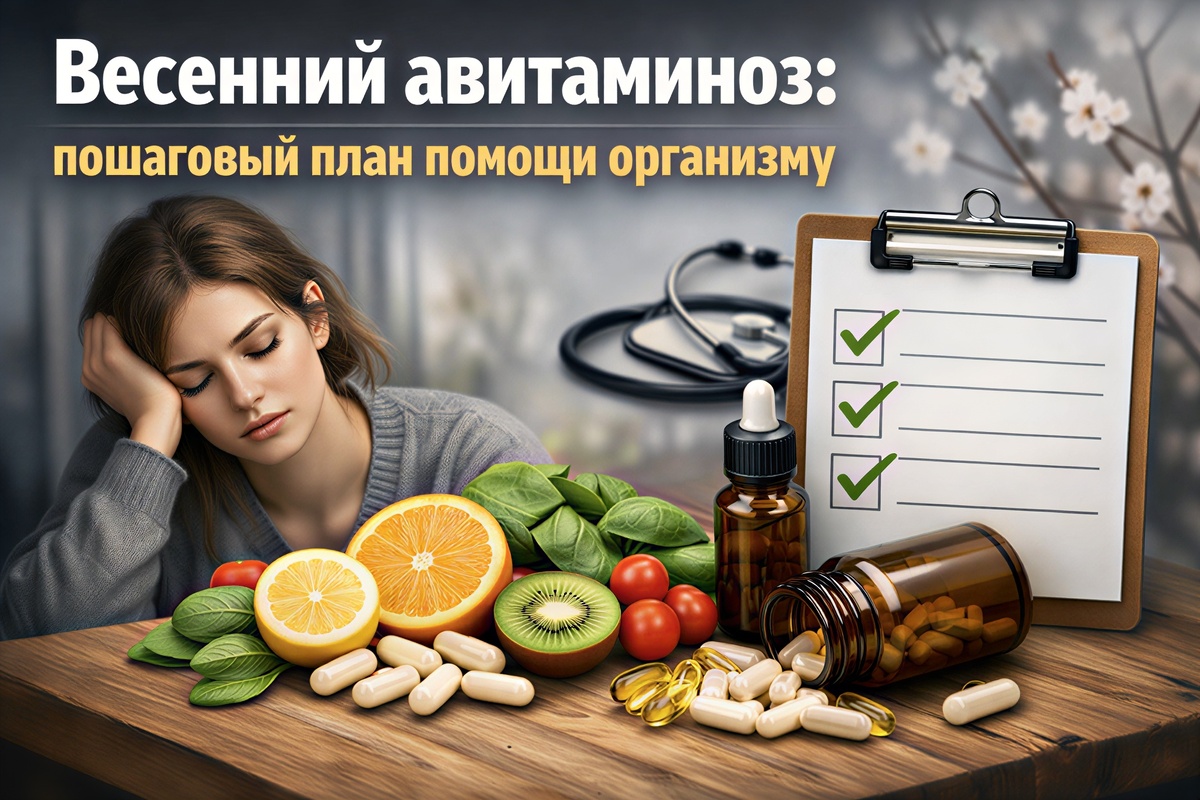 Весенний авитаминоз, рацион при авитаминозе