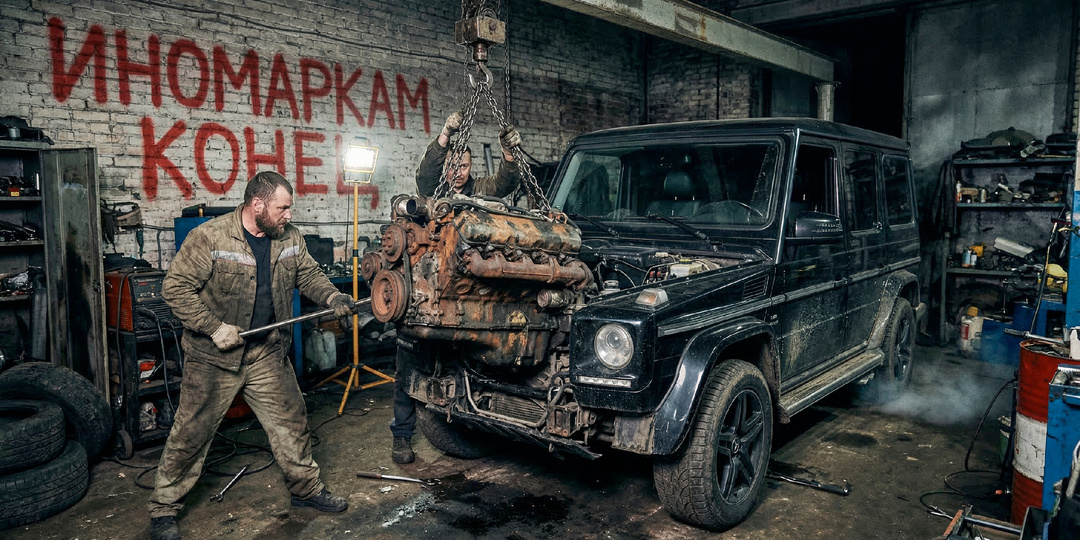 🔥 V8 ПО ЦЕНЕ СМАРТФОНА: зачем у нас снова штампуют 5-литровые агрегаты и как они спасают заклинивших «немцев»