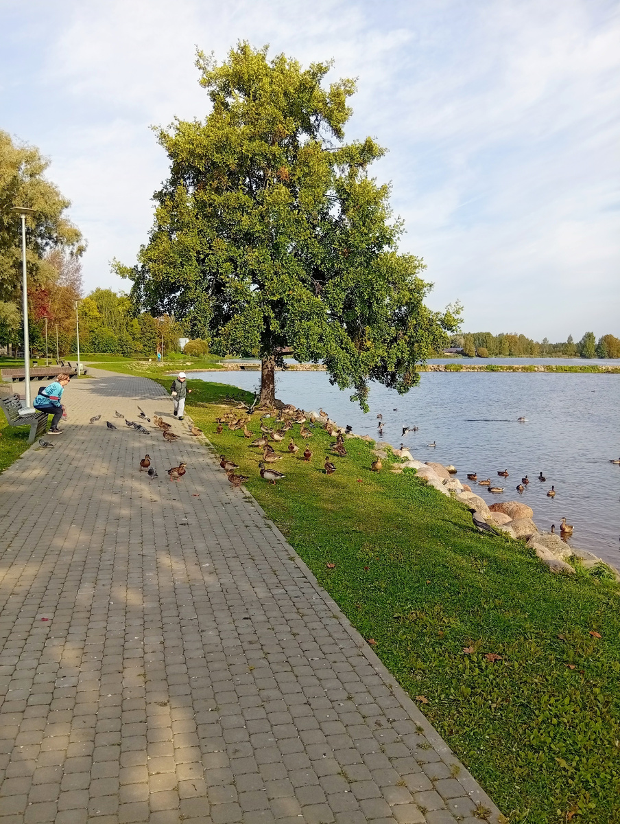 Озеро Валдай, набережная. Фото из личного архива автора.