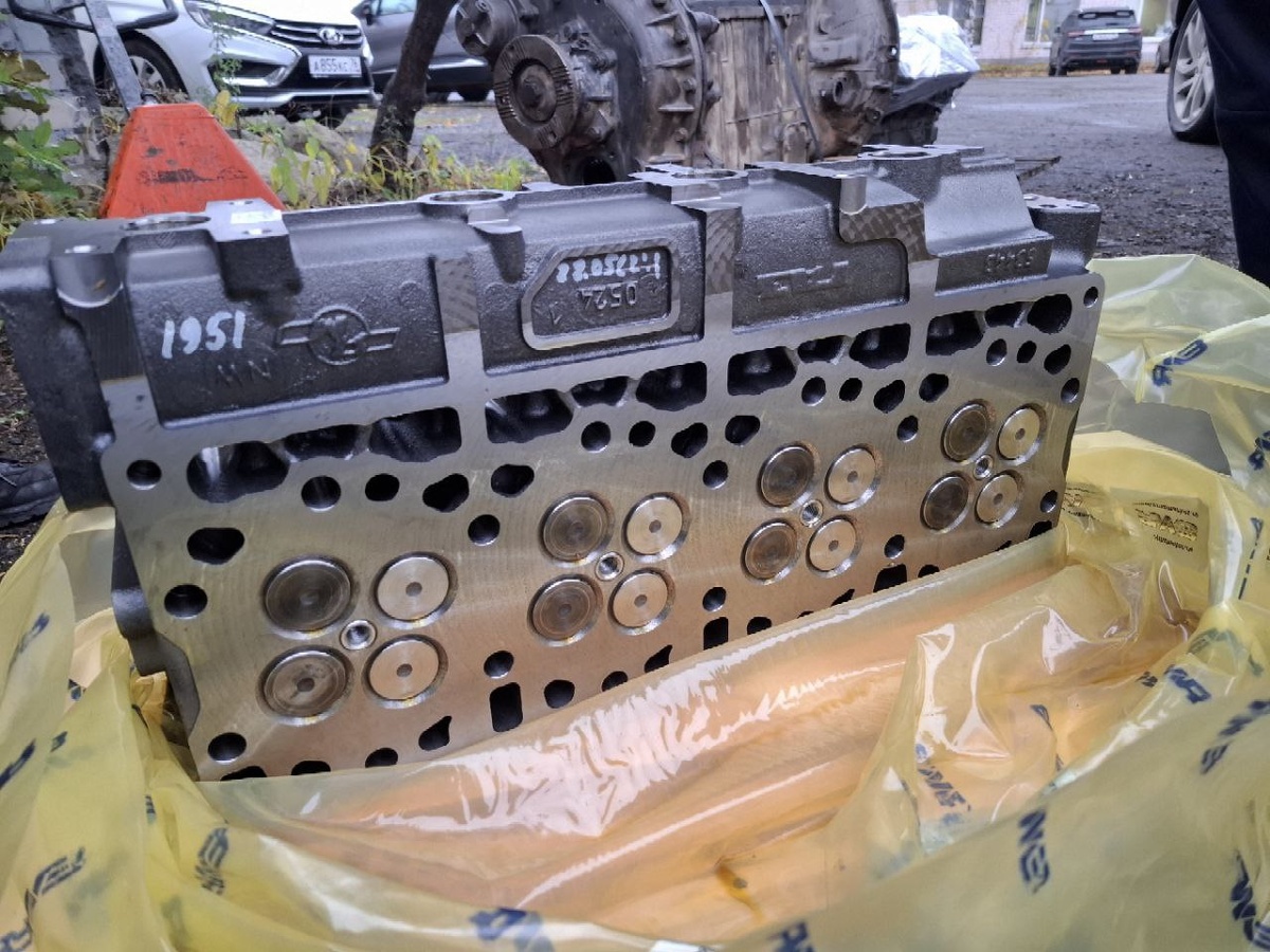 Головка ГБЦ ЯМЗ-534. Восстановленная ПКФ Авторитет.