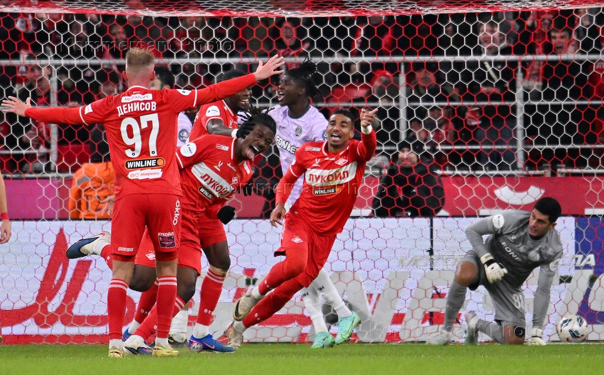 Московский "Спартак" обыграл "Акрон" из Тольятти 4:3 в 20-м туре РПЛ. Фото из интернета.