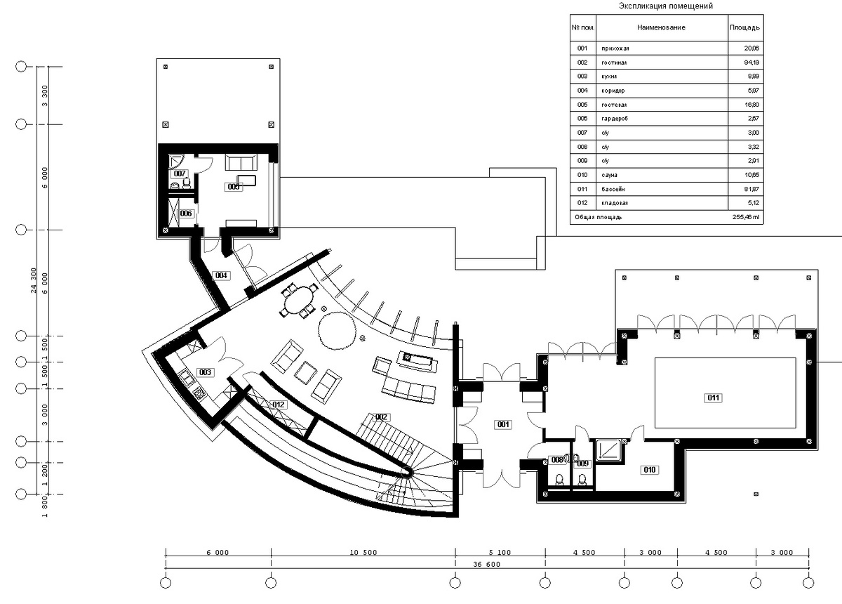 Торус house, проект архитектора Романа Леонидова, 2006 год. 