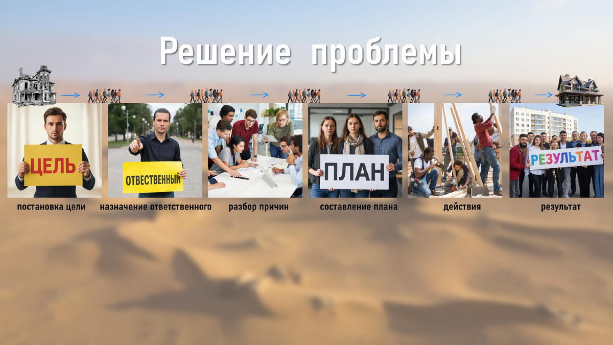 технологическая цепочка решения проблем