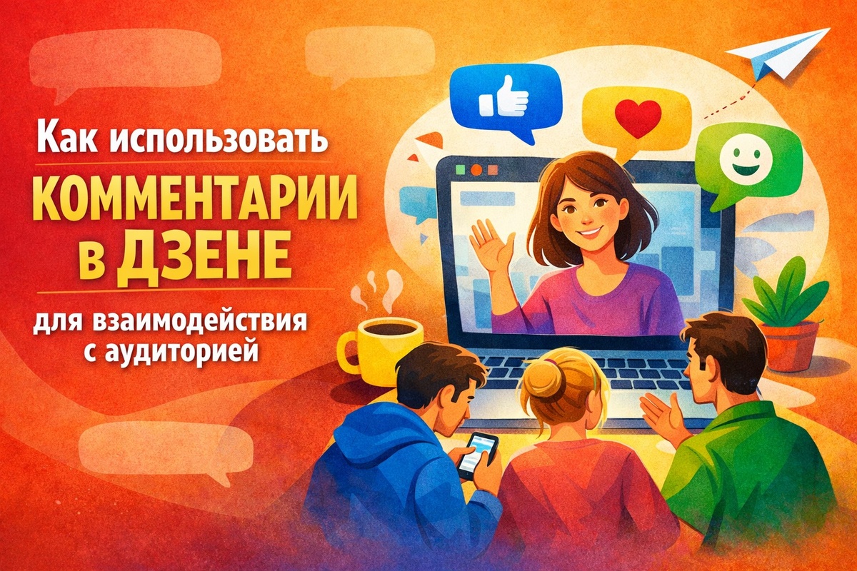 Как использовать комментарии в Дзене для взаимодействия с аудиторией 
