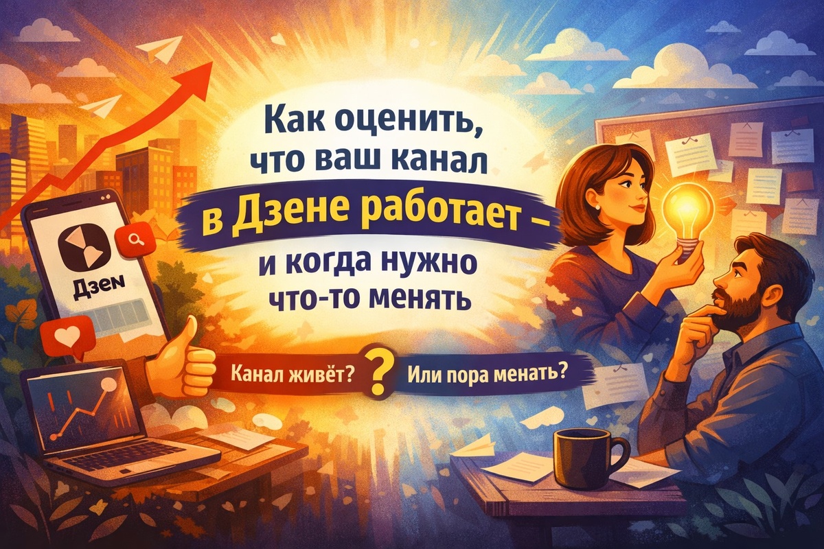 Как оценить, что ваш канал в Дзене работает — и когда нужно что-то менять 