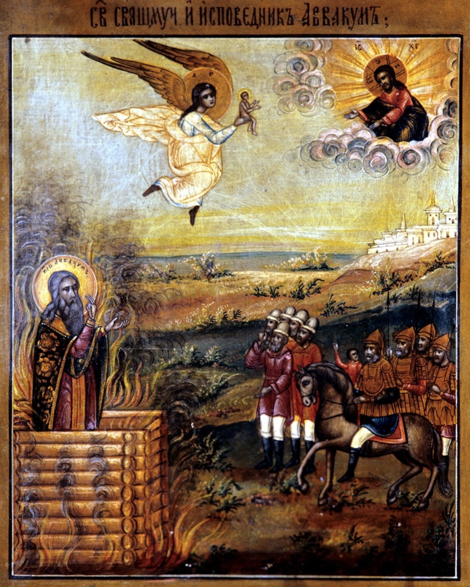 Протопоп Аввакум и три его сподвижника были сожжены в срубе в 1682 году за сопротивление церковной реформе. Репродукция иконы