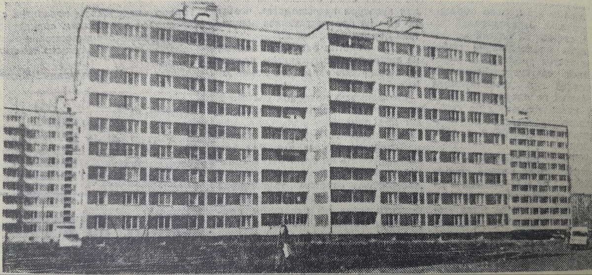 Дмитров. Новые жилые дома на улице Космонавтов