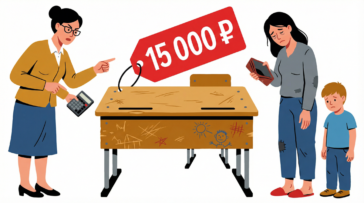 🏫 «Ваш сын испортил новую парту! Вот счет, оплатите». Меня вызвали в школу. Думала — двойки. Оказалось — царапины на столешнице.