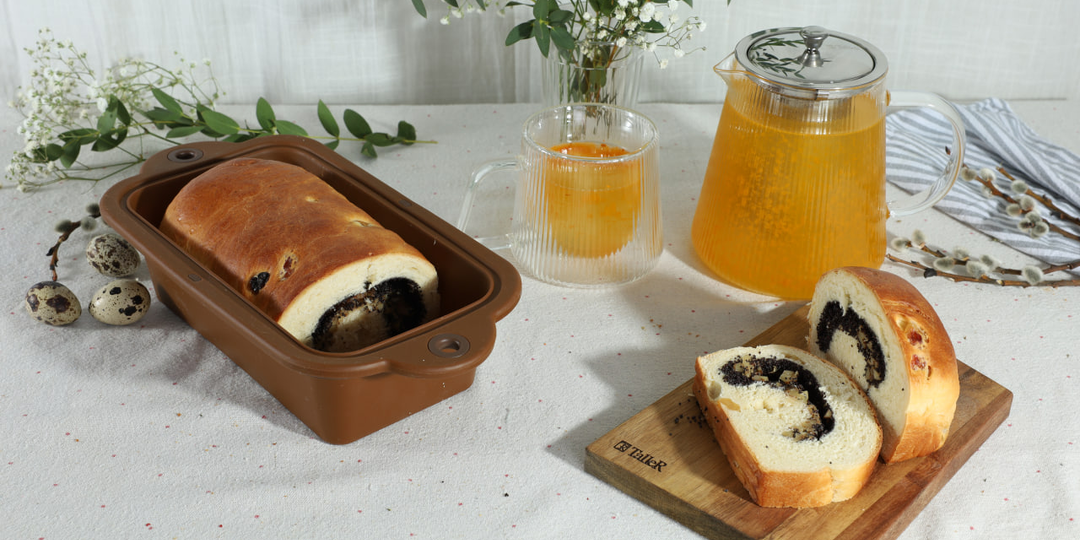 Сдобный рулет с маком и изюмом. Удачное дрожжевое тесто. Сохраните рецепт