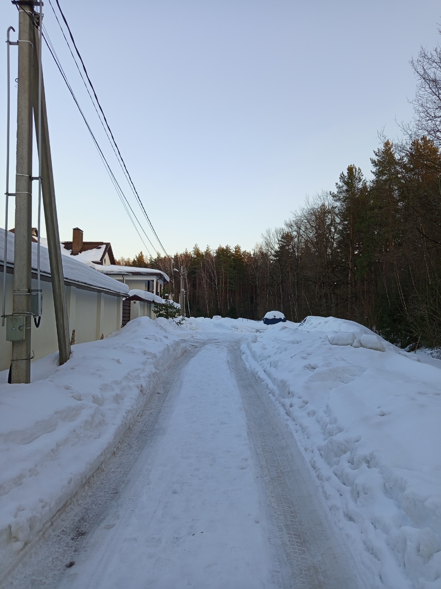 У нас в деревне пока так
