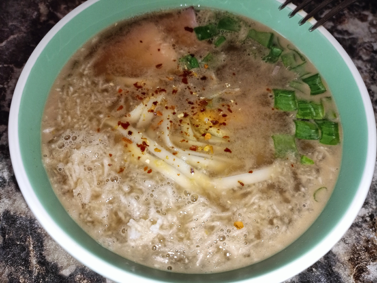 Из личного архива - Токусима рамен, макро