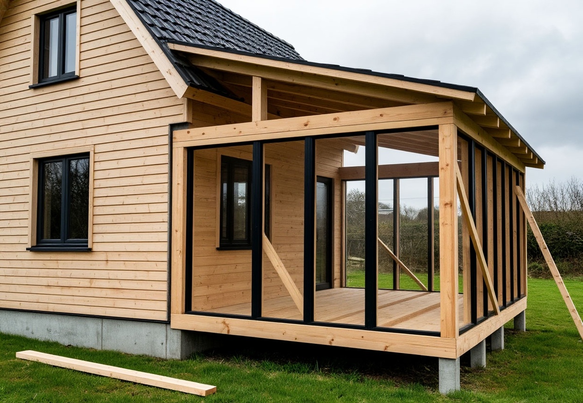 #пристройка к дому