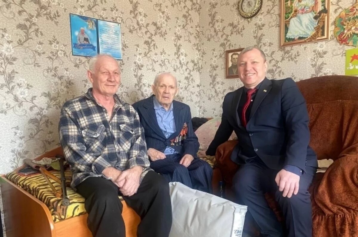    Ветеран и труженик тыла отметил 95-й день рождения в Чите