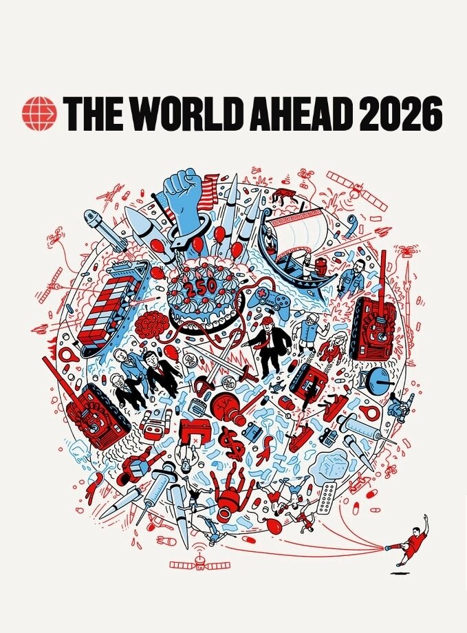 The World Ahead 2026, The Economist. Грядущий мир 2026, Журнал Экономист. 