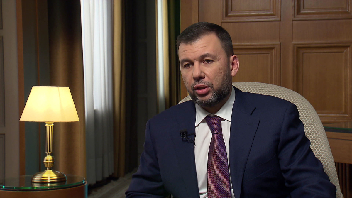    Денис Пушилин, телеканал "Россия 24"