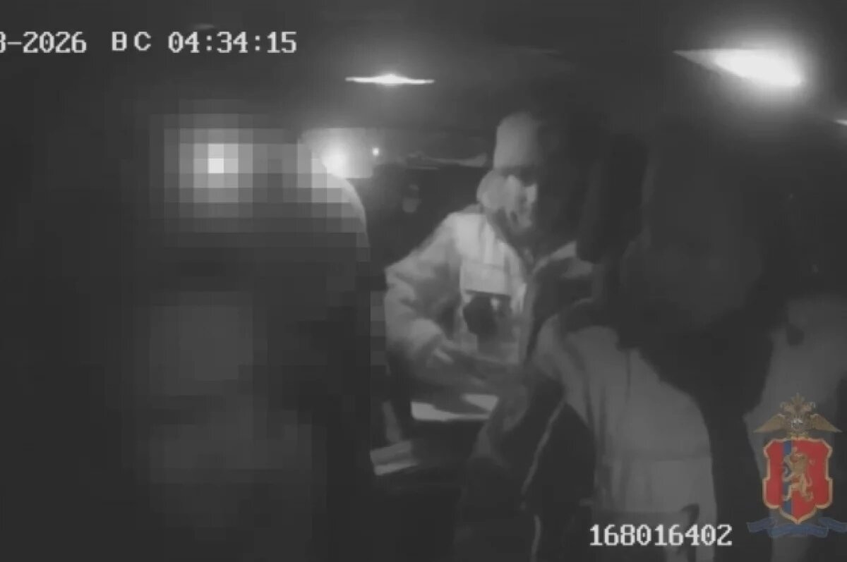    В Красноярском крае 15-летний водитель спровоцировал погоню со стрельбой