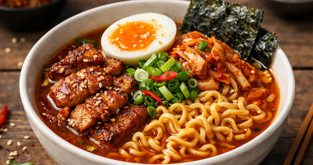 Корейский Рамен Это не просто еда  это, культовый акт гастрономического сопротивления