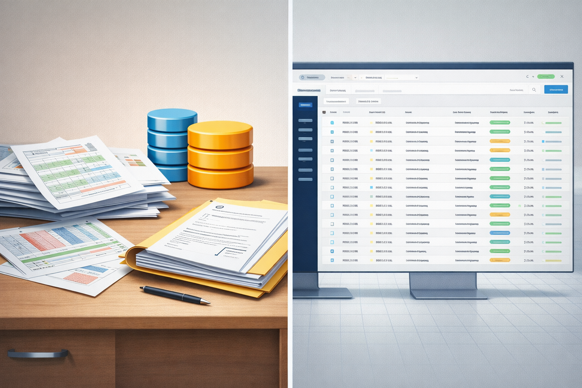 Разрозненный учет земельных активов вне ERP против централизованного цифрового реестра