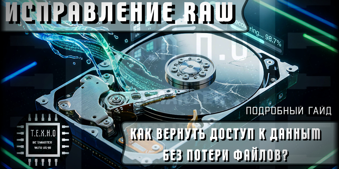 🛠️ Как исправить диск в файловой системе RAW: Полное руководство по восстановлению NTFS и FAT32 (Актуально на 10.03.2026)