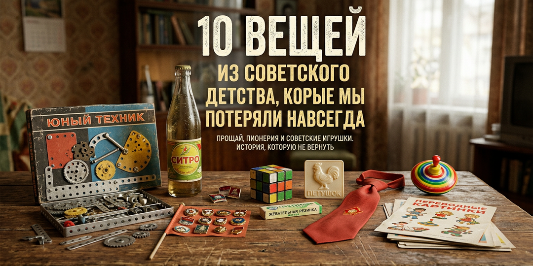 10 вещей из советского детства, которые мы потеряли навсегда