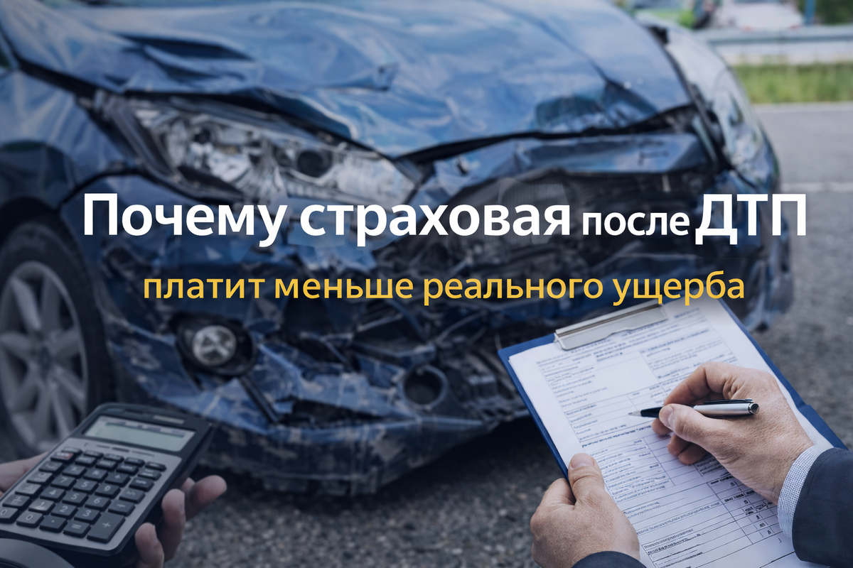 Почему страховая после ДТП платит меньше реального ущерба