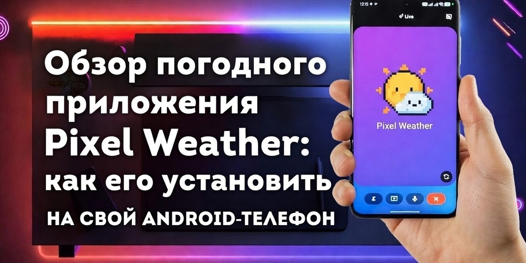 Обзор погодного приложения Pixel Weather: как его установить на свой Android-телефон