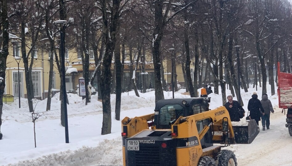 Мэр Александр Новиков рассказал о новом алгоритме, который помог справиться с аномальными снегопадами в Смоленске